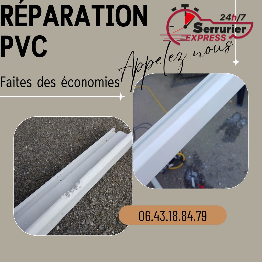 Réparation fenêtre PVC