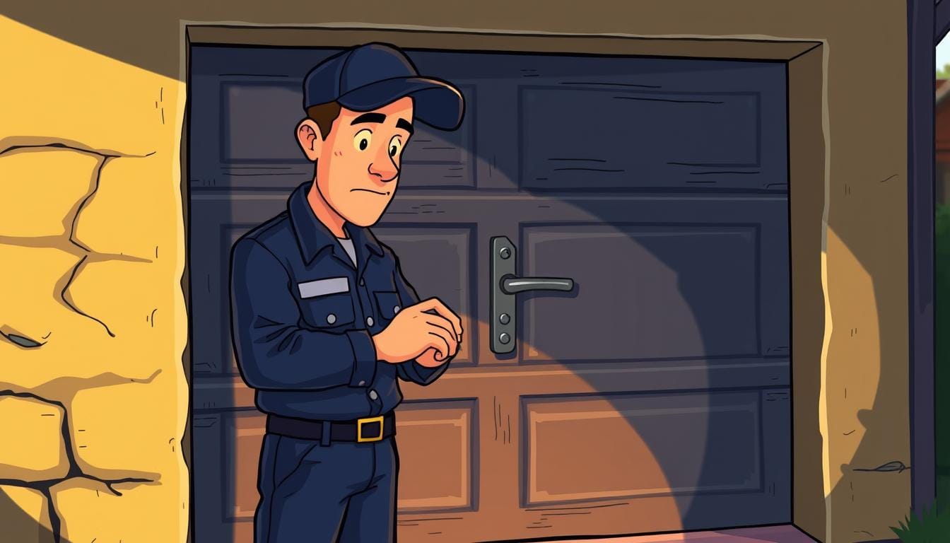 Dépannage serrure porte de garage