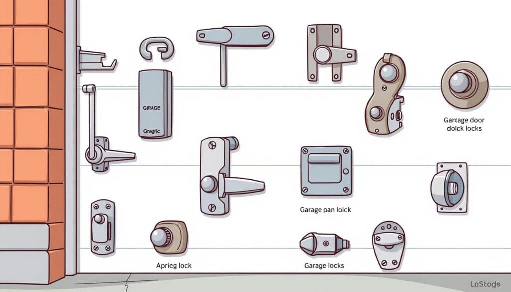 types de serrures porte garage